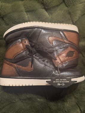 Jordan High Top Sneakers in Black and Copper